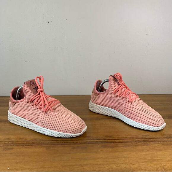 Adidas Tennis Hu Pharrell Raw Pink Mens Sneaker - Picture 4 of 9